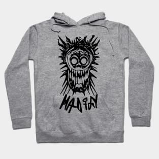 Scary Monster Design v1, Truth seeker, Printed Truth Gift Idea! Hoodie